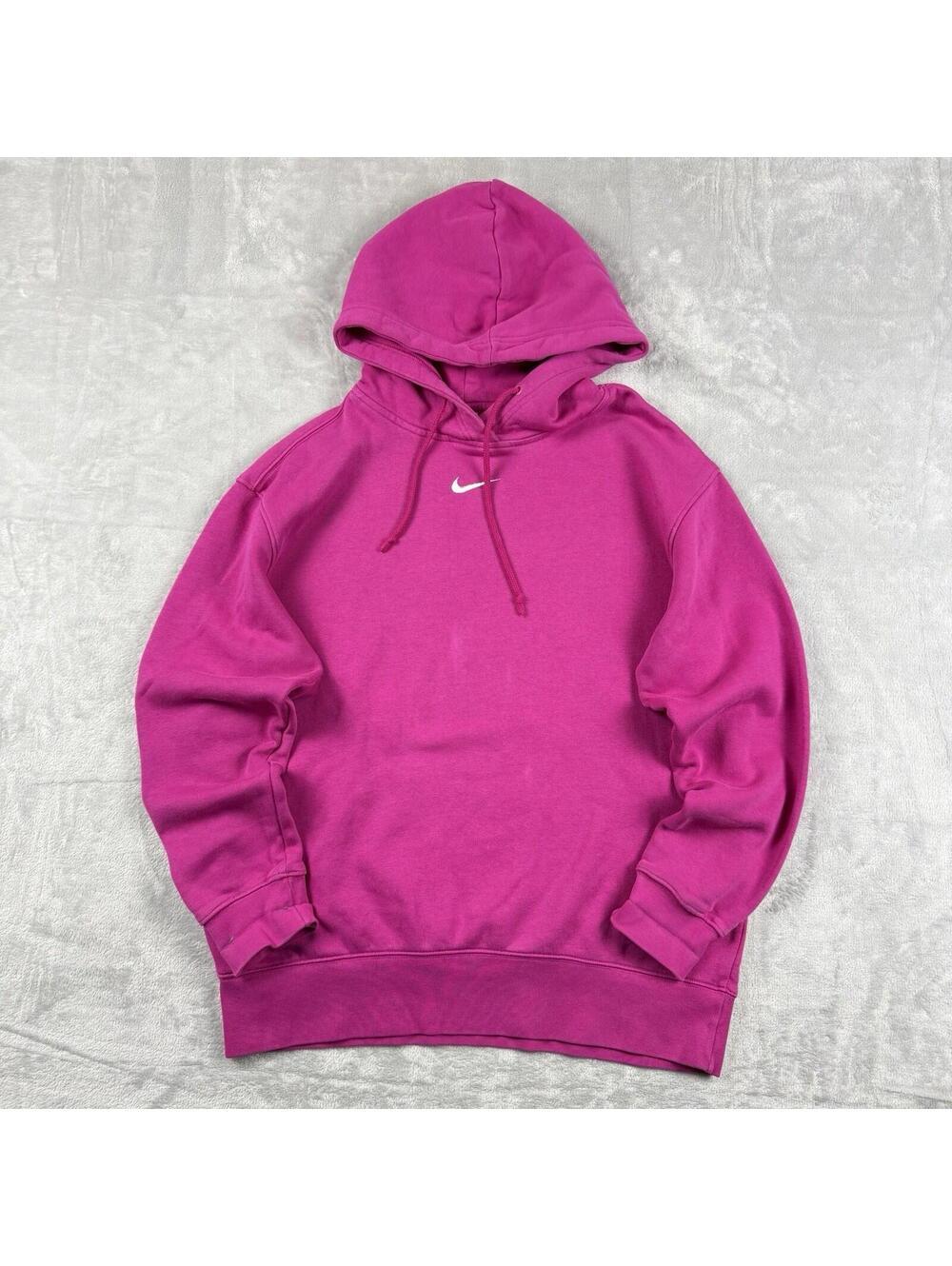 Nike Phoenix Fleece oversized hoodie Center-stitched Swoosh logo Size XS Y2K Rlx